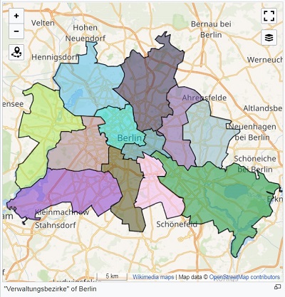 Example: Boroughs of Berlin